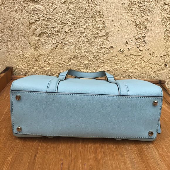 Authentic Kate Spade Small Felix GraceBlue Handbag - Picture 4 of 7